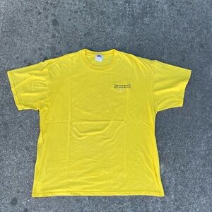 Vintage Nike Yellow T shirt men size Xl